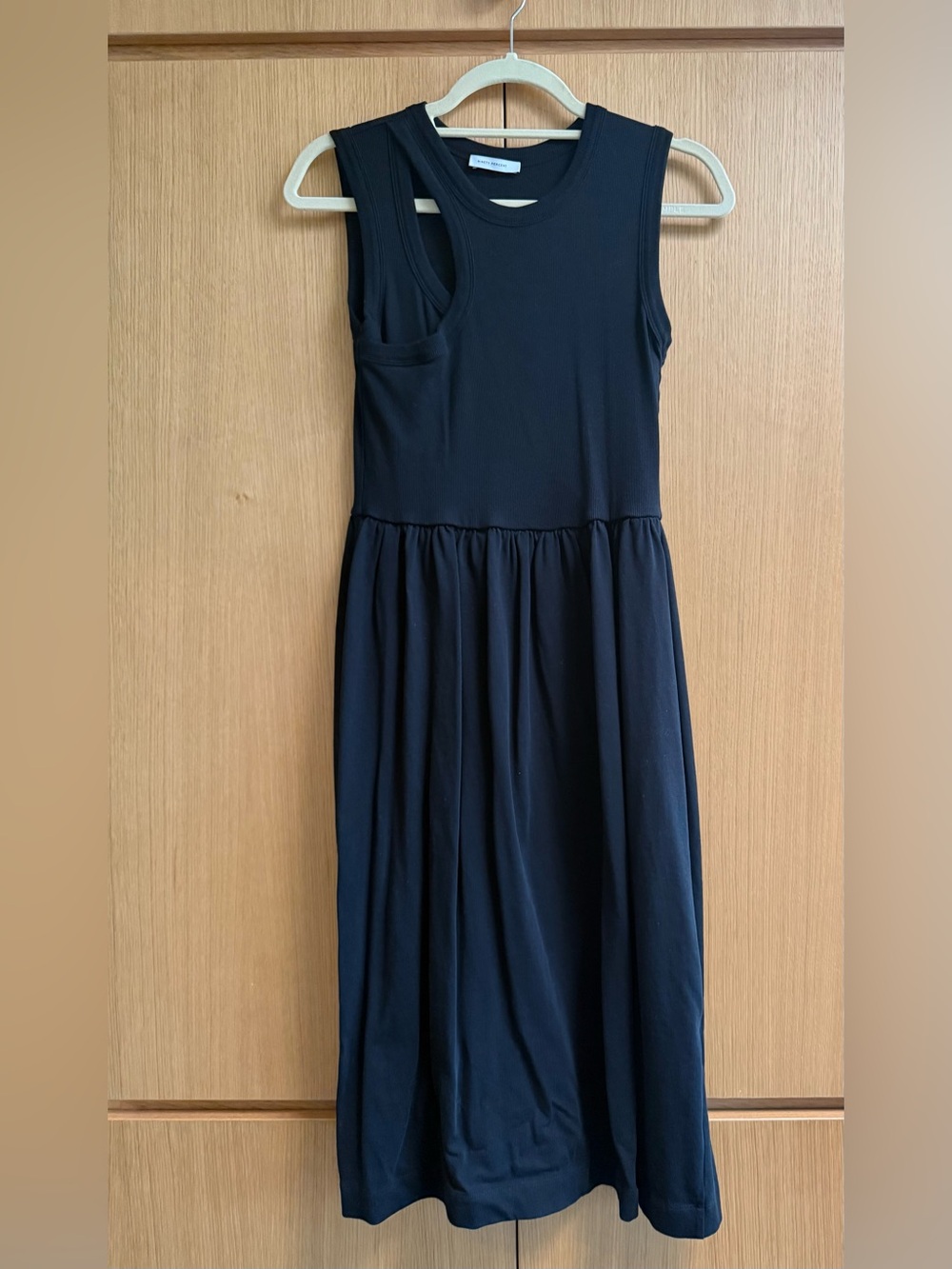 Ninety Percent Black Midi Dress - Organic Cotton